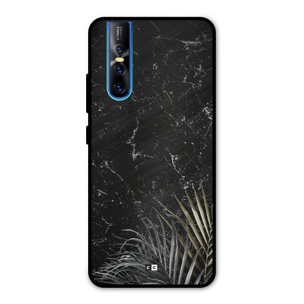 Awesome Royal Marble Metal Back Case for Vivo V15 Pro