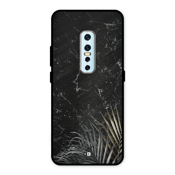 Awesome Royal Marble Metal Back Case for Vivo V17 Pro