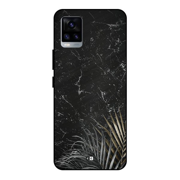 Awesome Royal Marble Metal Back Case for Vivo V20 2021