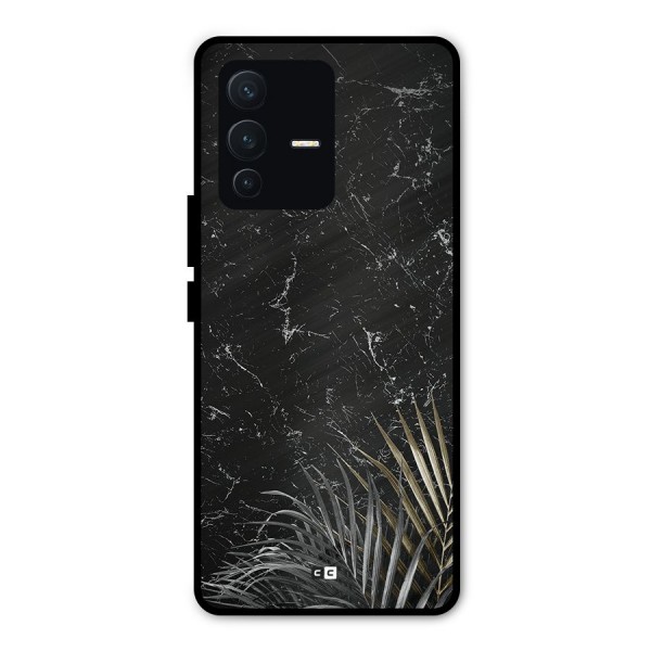 Awesome Royal Marble Metal Back Case for Vivo V23 Pro