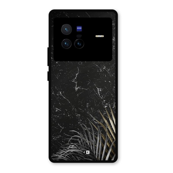 Awesome Royal Marble Metal Back Case for Vivo X80