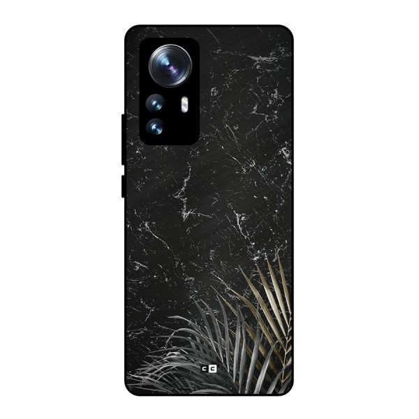 Awesome Royal Marble Metal Back Case for Xiaomi 12 Pro