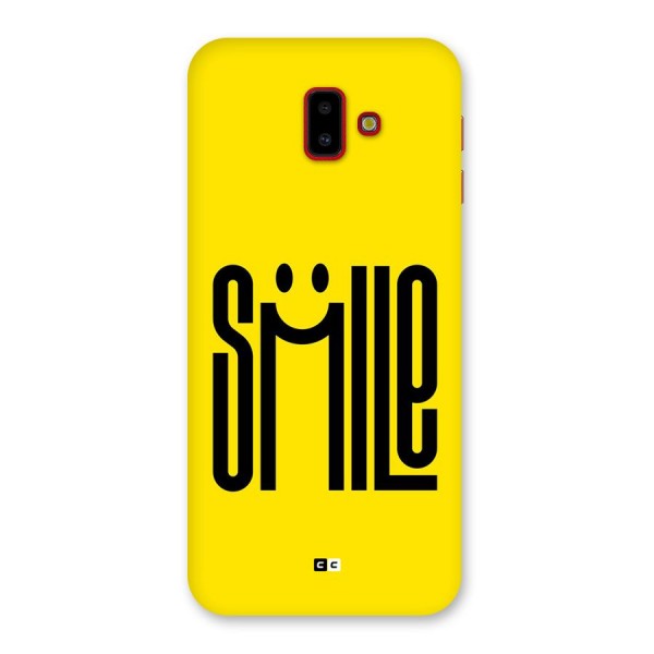 Awesome Smile Back Case for Galaxy J6 Plus