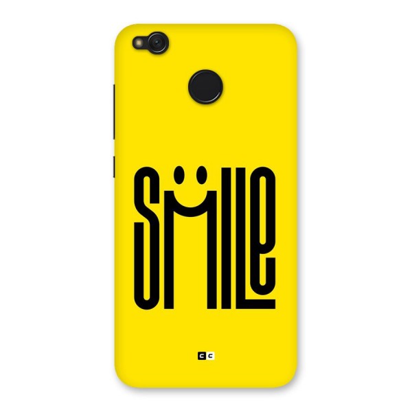 Awesome Smile Back Case for Redmi 4