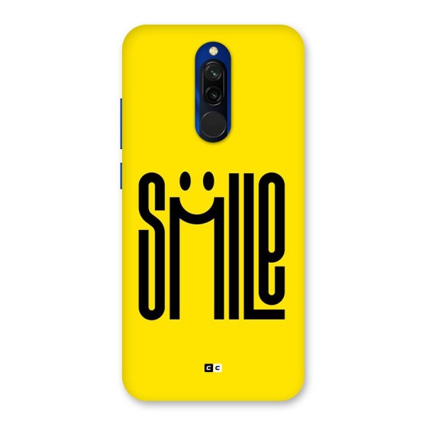 Awesome Smile Back Case for Redmi 8