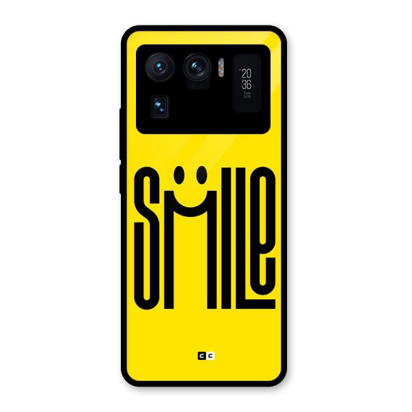 Awesome Smile Glass Back Case for Mi 11 Ultra