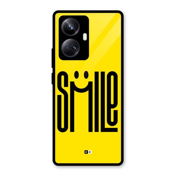 Awesome Smile Glass Back Case for Realme 10 Pro Plus