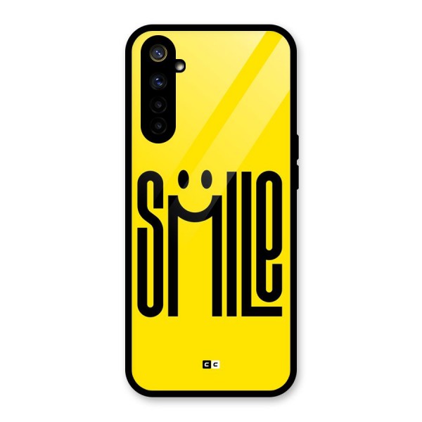 Awesome Smile Glass Back Case for Realme 6i