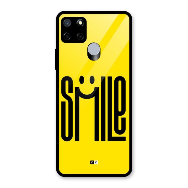 Awesome Smile Glass Back Case for Realme C12