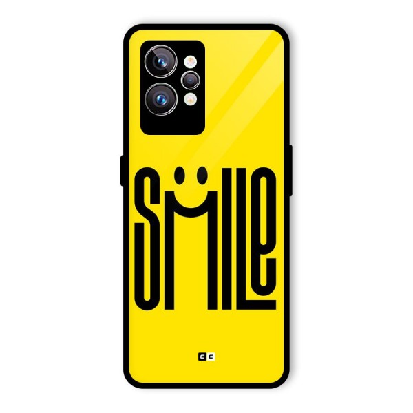 Awesome Smile Glass Back Case for Realme GT2 Pro