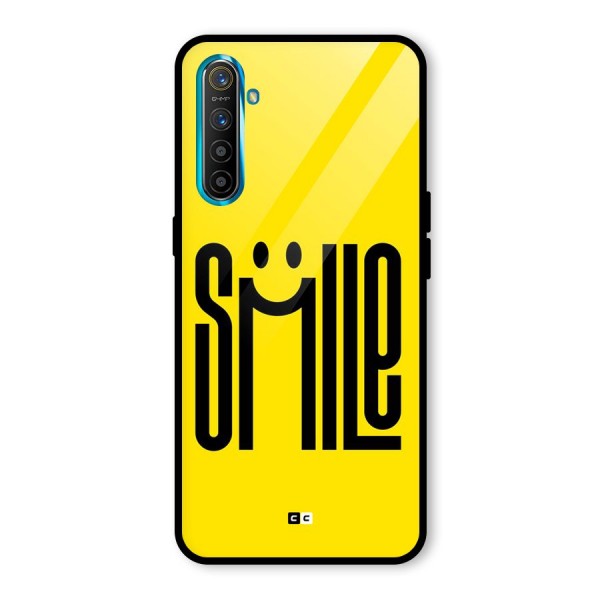 Awesome Smile Glass Back Case for Realme XT