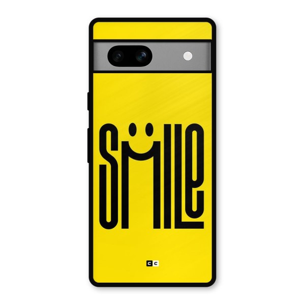 Awesome Smile Metal Back Case for Google Pixel 7a