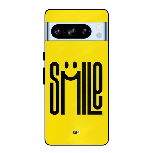 Awesome Smile Metal Back Case for Google Pixel 8 Pro