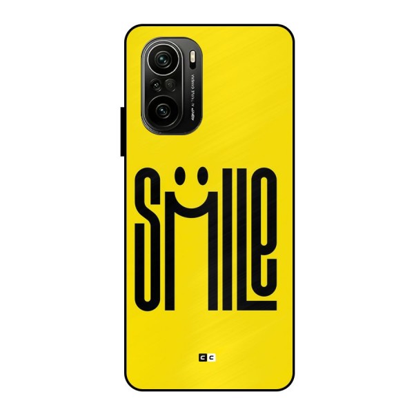 Awesome Smile Metal Back Case for Mi 11X Pro