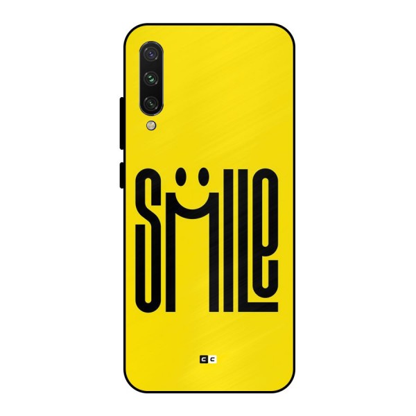 Awesome Smile Metal Back Case for Mi A3