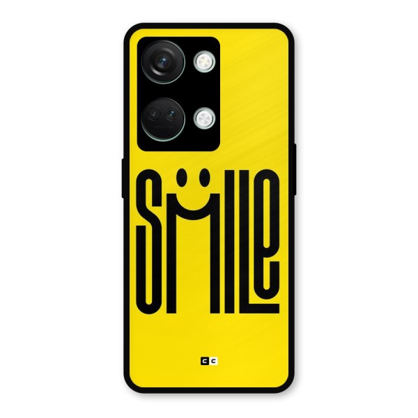 Awesome Smile Metal Back Case for OnePlus Nord 3