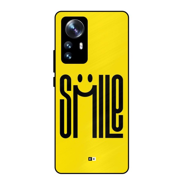 Awesome Smile Metal Back Case for Xiaomi 12 Pro