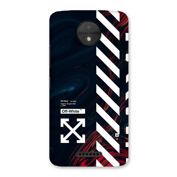 Awesome Stripes Back Case for Moto C
