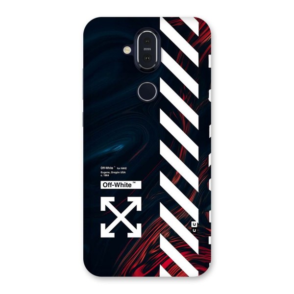 Awesome Stripes Back Case for Nokia 8.1