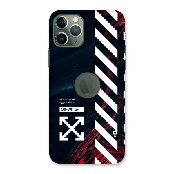 Awesome Stripes Back Case for iPhone 11 Pro Logo Cut