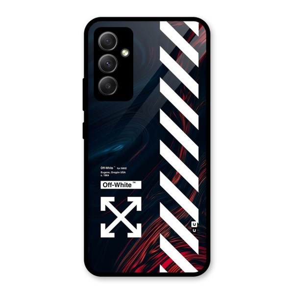 Awesome Stripes Glass Back Case for Galaxy A34