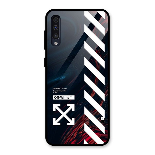 Awesome Stripes Glass Back Case for Galaxy A50s