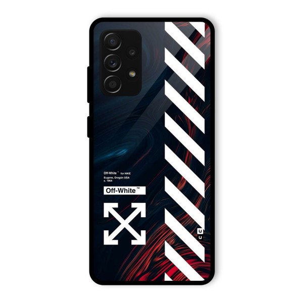 Awesome Stripes Glass Back Case for Galaxy A53 5G