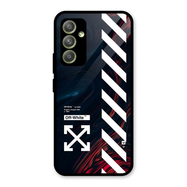 Awesome Stripes Glass Back Case for Galaxy A54