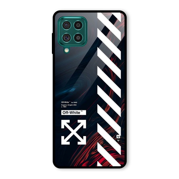 Awesome Stripes Glass Back Case for Galaxy F62