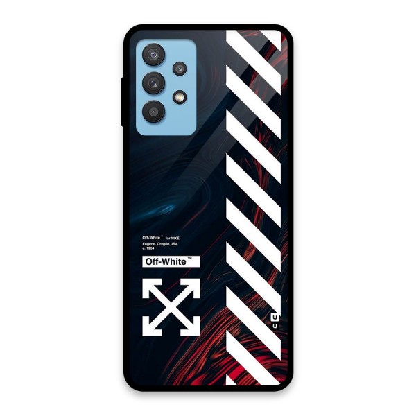 Awesome Stripes Glass Back Case for Galaxy M32 5G