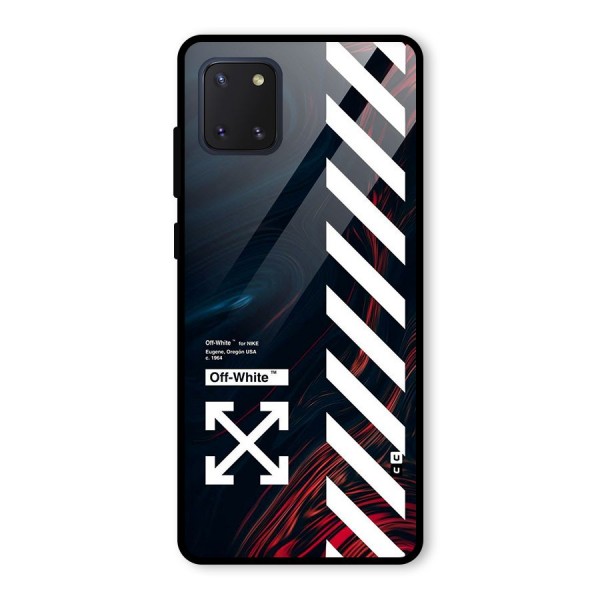 Awesome Stripes Glass Back Case for Galaxy Note 10 Lite