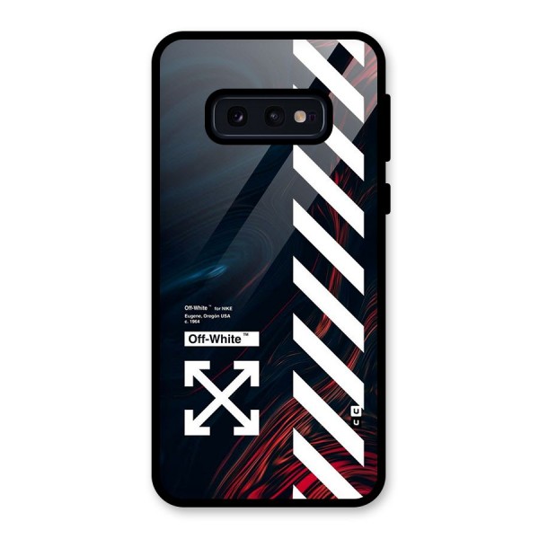 Awesome Stripes Glass Back Case for Galaxy S10e