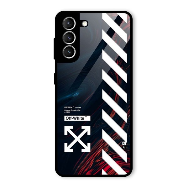 Awesome Stripes Glass Back Case for Galaxy S21 5G