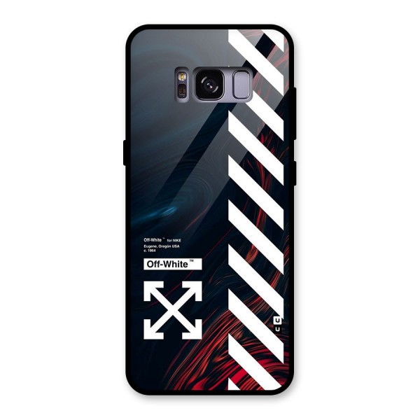 Awesome Stripes Glass Back Case for Galaxy S8