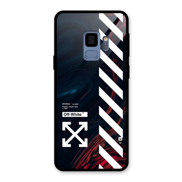 Awesome Stripes Glass Back Case for Galaxy S9