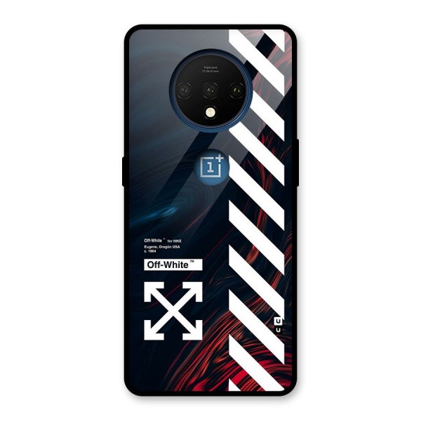 Awesome Stripes Glass Back Case for OnePlus 7T