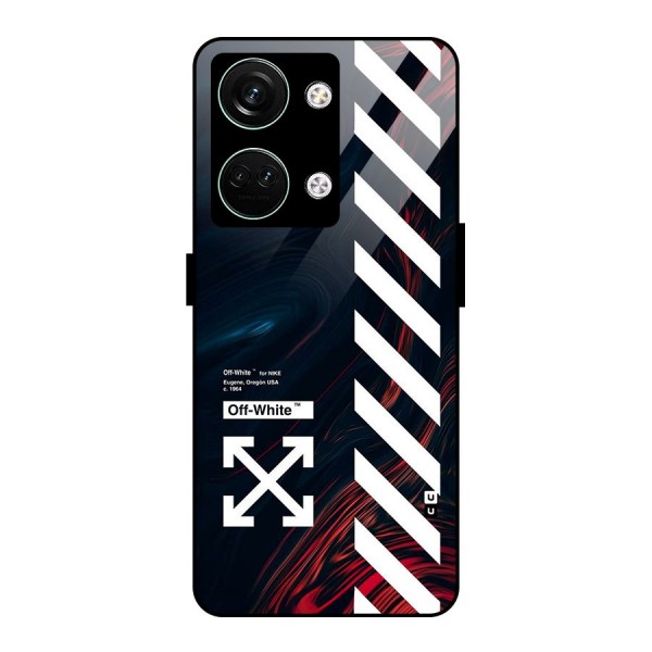 Awesome Stripes Glass Back Case for Oneplus Nord 3