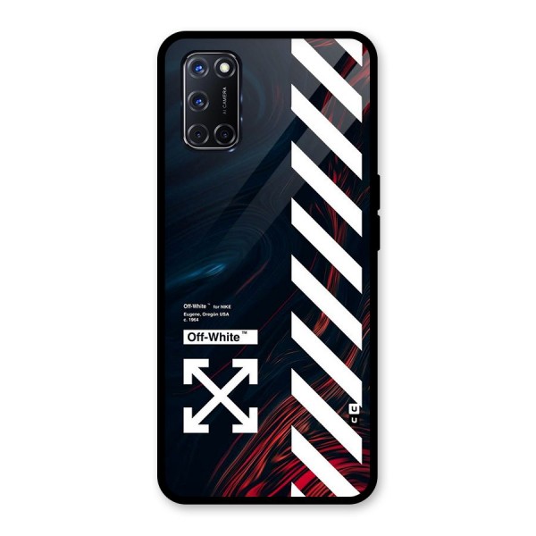 Awesome Stripes Glass Back Case for Oppo A52