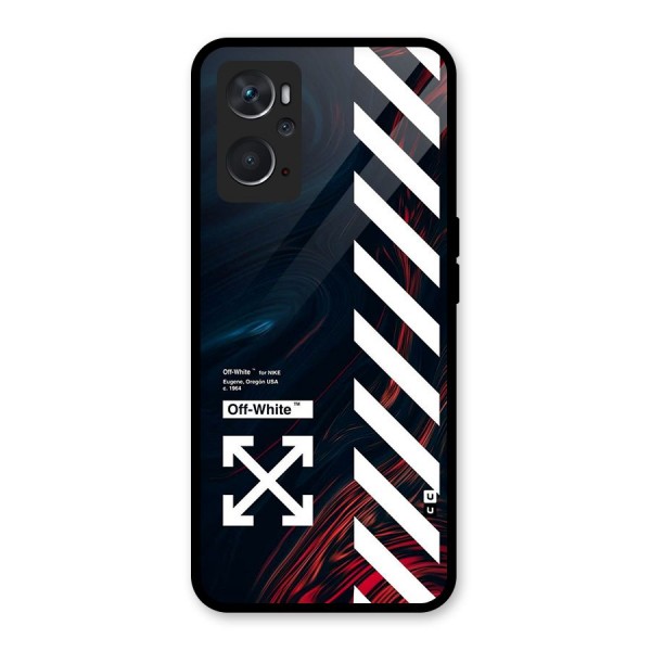 Awesome Stripes Glass Back Case for Oppo K10 4G