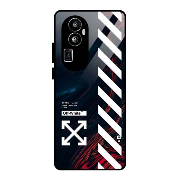Awesome Stripes Glass Back Case for Oppo Reno10 Pro Plus