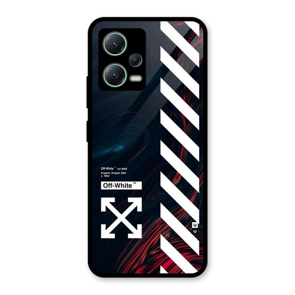 Awesome Stripes Glass Back Case for Poco X5