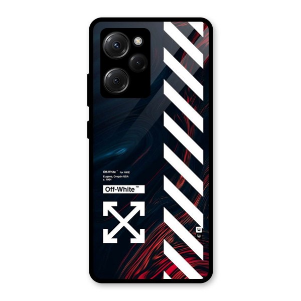 Awesome Stripes Glass Back Case for Poco X5 Pro