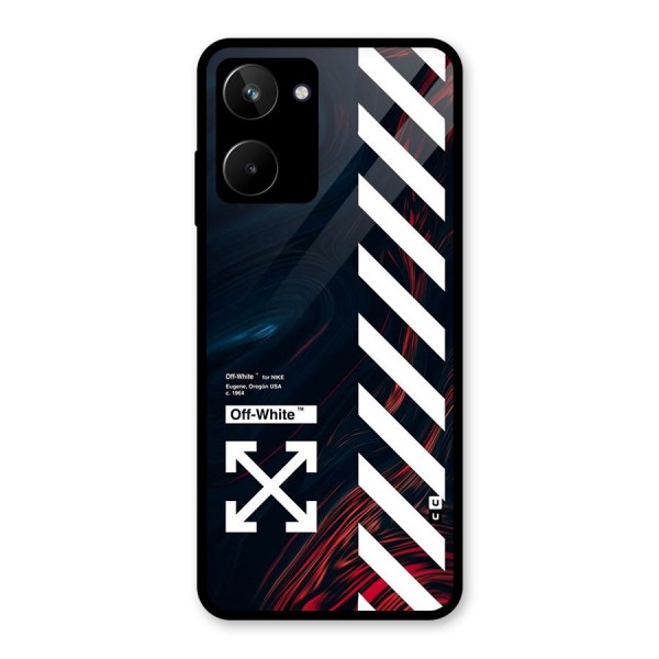 Awesome Stripes Glass Back Case for Realme 10