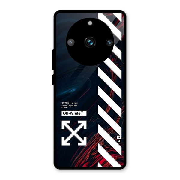 Awesome Stripes Glass Back Case for Realme 11 Pro