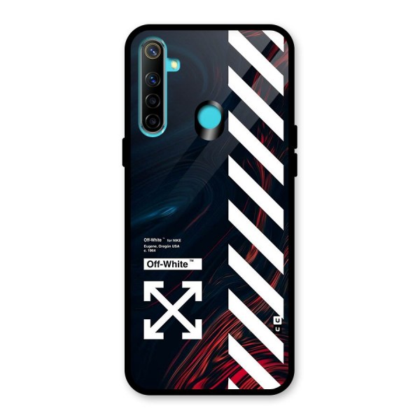 Awesome Stripes Glass Back Case for Realme 5