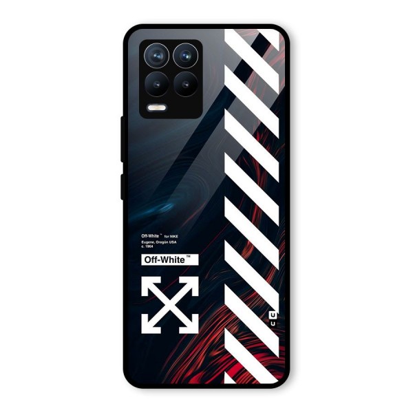 Awesome Stripes Glass Back Case for Realme 8