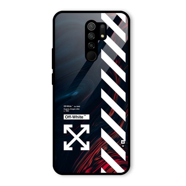 Awesome Stripes Glass Back Case for Redmi 9 Prime