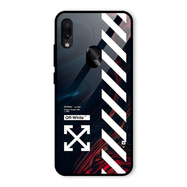 Awesome Stripes Glass Back Case for Redmi Note 7S