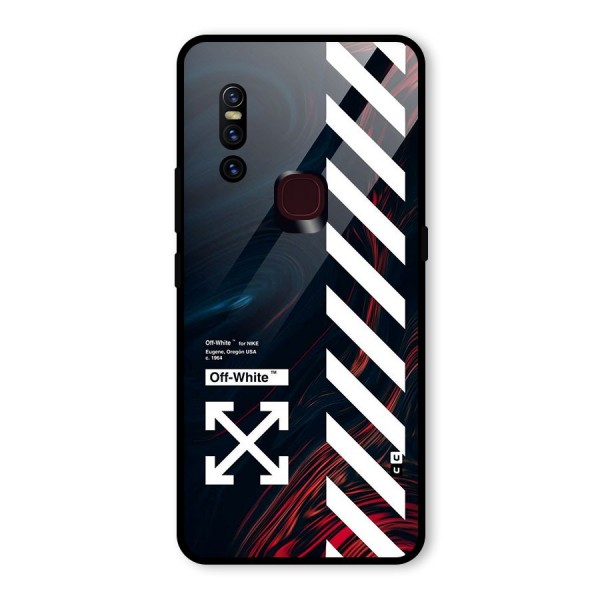 Awesome Stripes Glass Back Case for Vivo V15