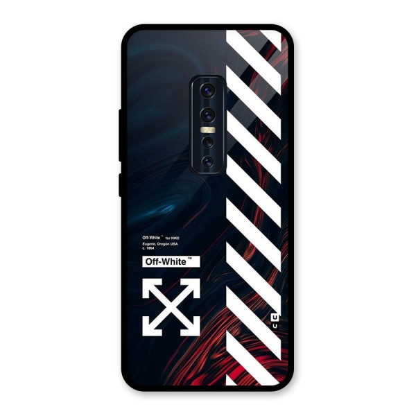 Awesome Stripes Glass Back Case for Vivo V17 Pro